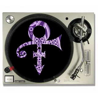 Prince ICON Vinyl DJ Plattenspieler Slipmats/Slipmats/Slipmats/Slipmats/Slipmats/Slipmats 30,5 cm oder 17,8 cm (7 Zoll) 7"