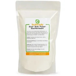 buXtrade Guar Gum Guarkernmehl 0,1 kg Pulver