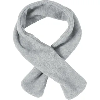 Playshoes Unisex Kinder Fleece-Steckschal Winter-Schal, grau/melange, one size - Einheitsgröße