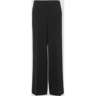 S.Oliver - Wide-Leg-Hose mit elastischem Bund, Damen, schwarz, 36