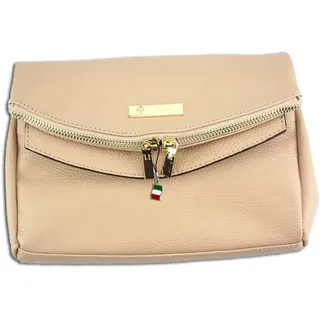 Florence Schultertasche, Clutch Leder rosa ca. 24cm | Gr.: onesize