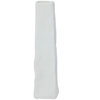 Räder Tischvase räder Living Porzellantütenvase Vase schmal weiß (1 St) weiß