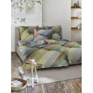IRISETTE Wave 8691 grafisch bunt 155 x 220 cm + 80 x 80 cm