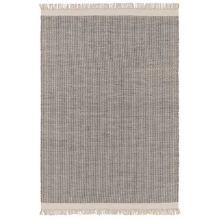 benuta pure Kim Wollteppich 120 x 170 cm Grau