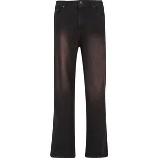 Karl Kani Color Spray Straight Fit Schwarz 38