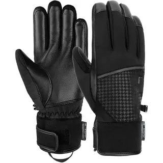 Skihandschuhe REUSCH "Mara R-TEX XT" Gr. 6,5, schwarz Damen Handschuhe Sporthandschuhe mit PRIMALOFT-Isolation