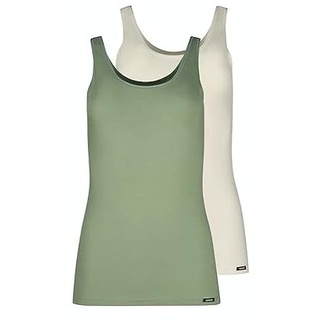 SKINY Damen Cotton Advantage 081147 Unterhemd, Greenbay Selection, 38 (2er Pack)