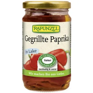 Rapunzel Antipasti Paprika gegrillt rot 310g
