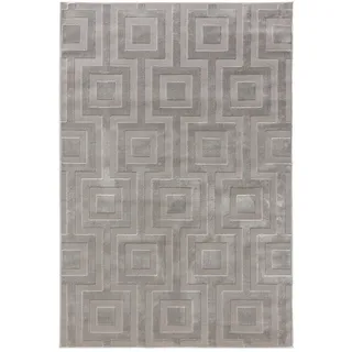 benuta Claire Teppich 240 x 340 cm Grau