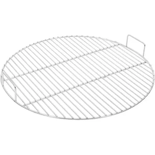 vidaXL Grillrost Ø 54 cm 304 Edelstahl weiß
