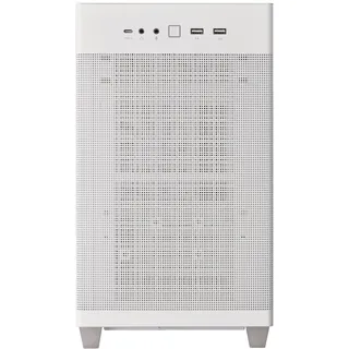 Asus Prime AP201 mATX Gaming Gehäuse mit Seitenfenster weiß