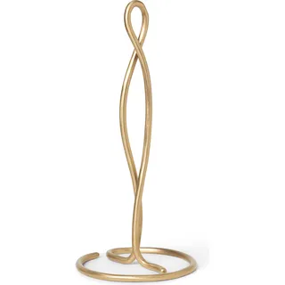 Ferm Living Curvature Papierhandtuchhalter Messing