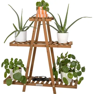 needs&wants® Bloomy2 Pflanzenständer 83 x 28 x 83 cm Braun