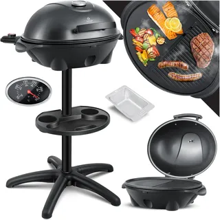 Kesser Elektrogrill 2in1 2400 Watt schwarz