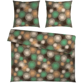 Esposa Bettwäsche, Grün, Textil, 200x200 cm, pflegeleicht, hautfreundlich, Schlaftextilien, Bettwäsche, Bettwäsche, Satin-Bettwäsche