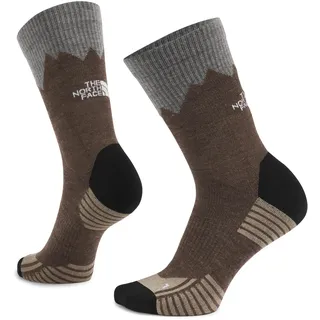 The North Face Mountain Hiking Crew Socken Schwarz/Braun 38-40