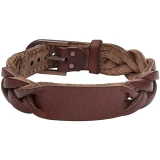 Herren Armband FOSSIL HERITAGE JF04126200 Leder Braun