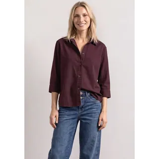 STREET ONE Hemdbluse rustic rouge 38