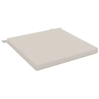 vidaXL Sitzkissen Soest 60 x 60 cm Weiß