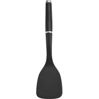 KitchenAid KE001OHOBA Klassischer massiver Pfannenwender, Schwarz, 34,9 x 8,4 cm