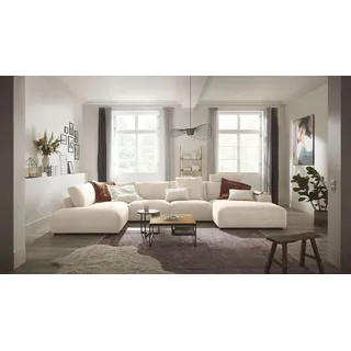 Musterring Wohnlandschaft Cord U-Form 434 cm Beige