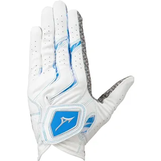 Mizuno Handschuh Double Grip, weiß/blau