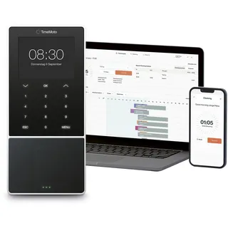 Timemoto TM-818 Sc Time And Attendance System