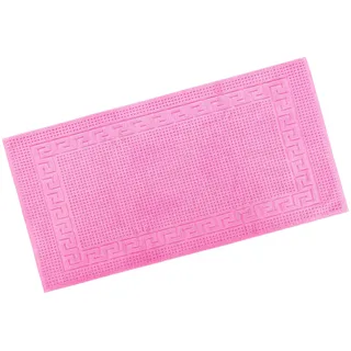 PremiumShop321 Restposten Floringo Badvorleger/Badematte Exclusiv 1100 g/m2 / Badeteppich-pink-70x140