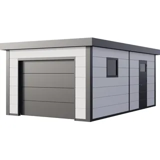 Telluria Gartenhaus Classico 6,28 x 3,58 m Weiß