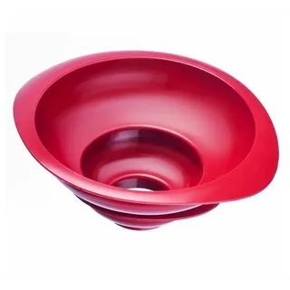 WESTMARK Trichter 2 Einmach-/Marmeladen-Trichter, Einfüllstutzen-Durchmesser: 4,2/7,5 cm rot