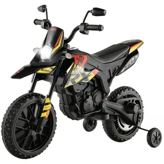 Costway Kinder Elektro Motorrad schwarz (12V)