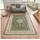 Nouristan Naveh Kurzflor Vintage Orientalischer Samt-Teppich für Grün 95x140cm