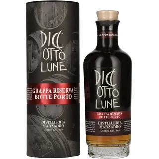 Marzadro DICIOTTO Lune Botte Porto 42% Vol. 0,5l in Geschenkbox