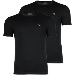 Emporio Armani Herren T-Shirts, Schwarz M