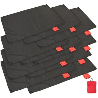 10er-Set Mini-Picknickdecke 70 x 110 cm, kleines Packmaß, 55 g