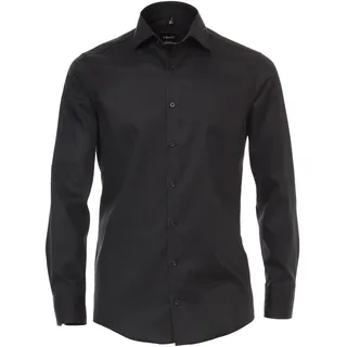 Venti Herren Hemd schwarz