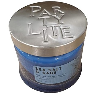 PartyLite 3-Docht- Duftwachsglas "Sea Salt & Sage"