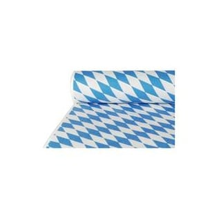 "PAPSTAR Damast-Tischtuch \"Bayrisch Blau\", (B)1,0 x (L)50 m"