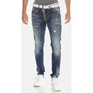 Cipo & Baxx CD658 5-Pocket-Jeans Blau 40