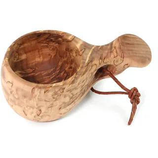 Kuksa Nordic Holzbecher, handgefertigt in Finnland aus Birke Gnarl