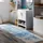 Syracusa Vintage-Teppich 80 220 Blau/Beige