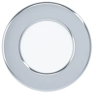 EGLO Fueva 5 Einbauleuchte rund/Chrom/Weiß