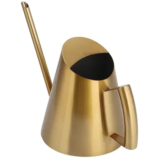 Gießkanne Metall, Giesskanne Gold Kleine Gießkanne Zimmerpflanzen mit Langer Auslauf für Pflanzen Zimmerpflanze (400ml)