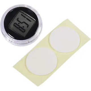 1Pc Digitaluhr Selbstklebend - Wasserdichte Digitale Auto-Motorrad-Uhren - Auto-