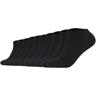 s.Oliver Sneakersocken 10er Pack Schwarz 35-38