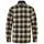 Singi Heavy Flannel Hemd Chalk White Dark Navy M