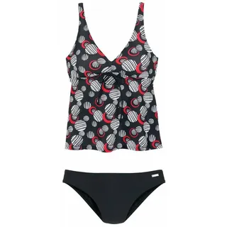 LASCANA Bügel-Tankini Damen Schwarz 38 Cup E
