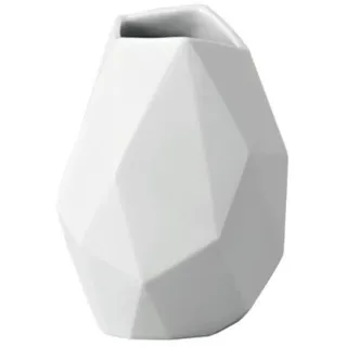 Rosenthal Miniaturvase Surface aus weißem Porzellan, Höhe 9 cm