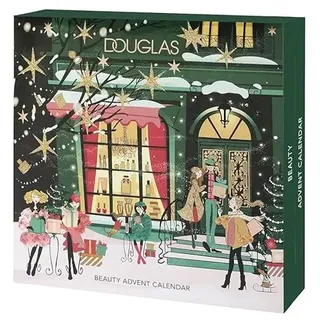 Douglas Adventskalender 2025 Grün - PFLEGE, MAKE-UP & DUFT Luxury - 250 € Warenwert - Hautpflege, Make-up & Accessoires - mit 3 exklusiven Spa- und Pflegeprodukten, Weihnachten