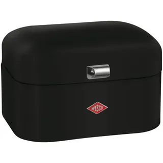 Wesco Single Grandy Brotkasten Stahlblech Mattschwarz